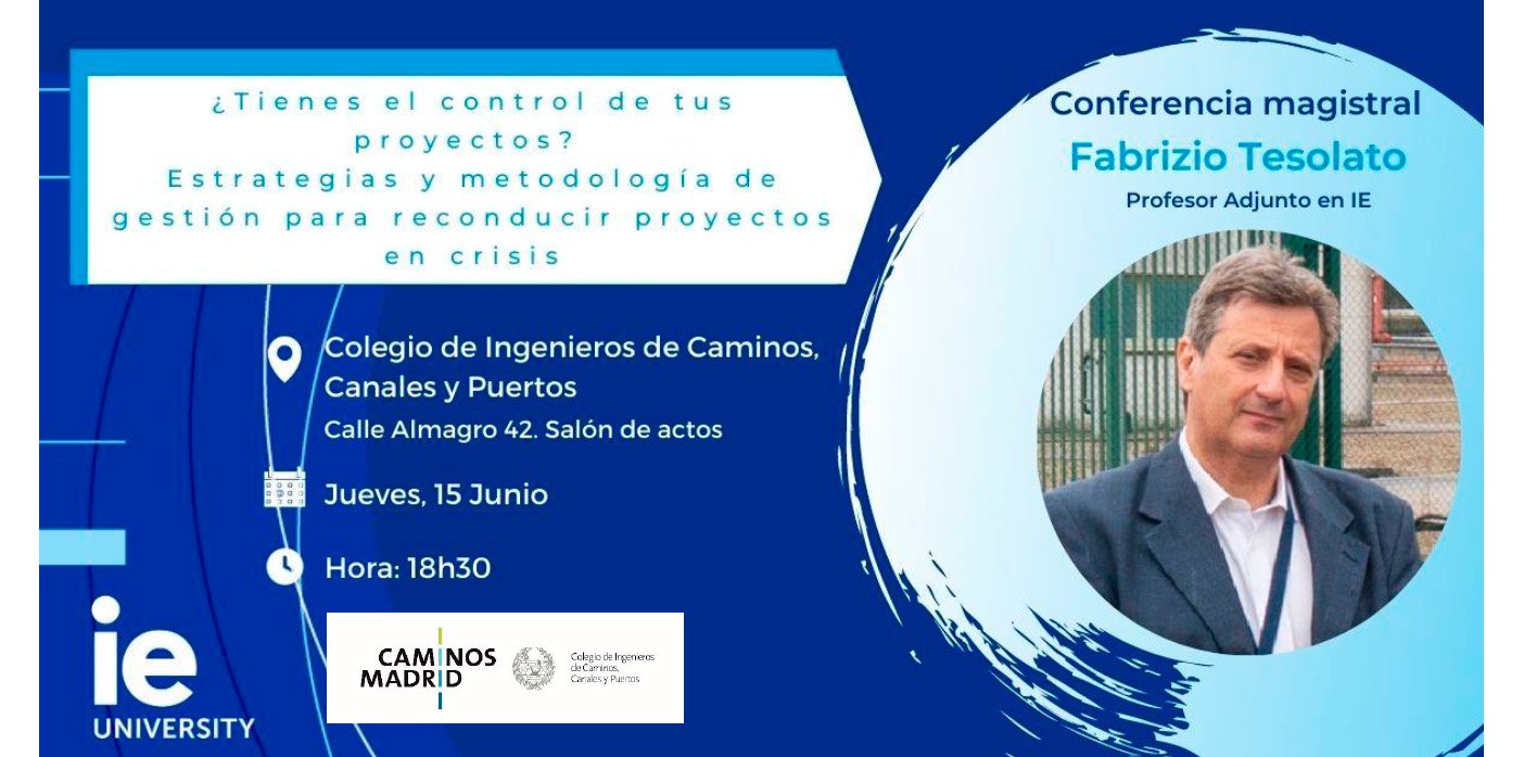 Jornada en colaboración con IE: ¿Tienes el control de tus proyectos?