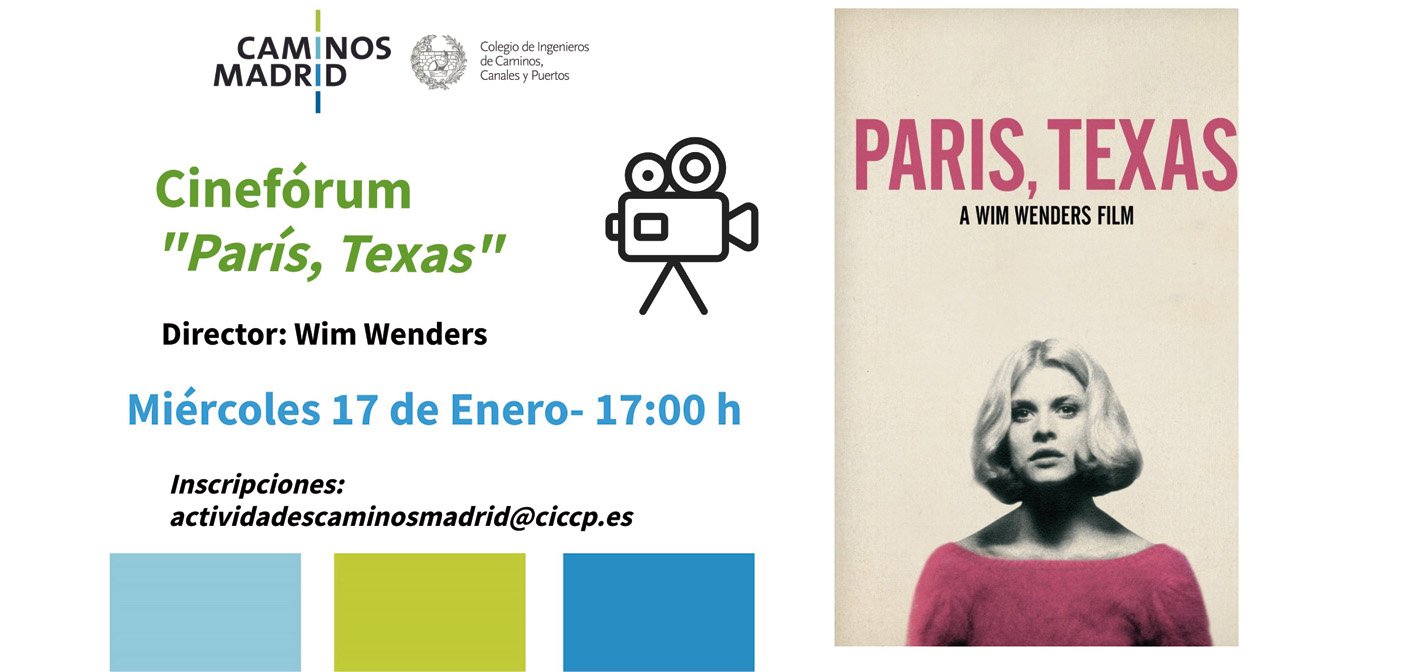 Cinefórum «París, Texas»