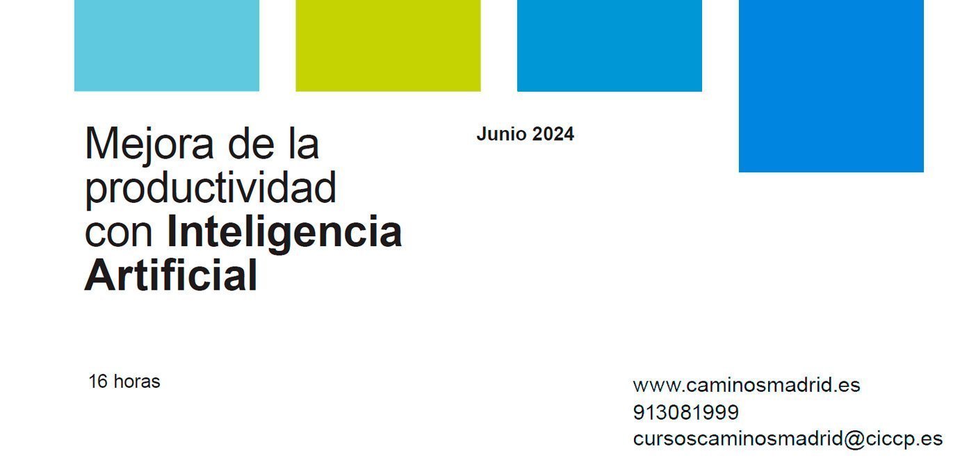 Mejora de la productividad con Inteligencia Artificial