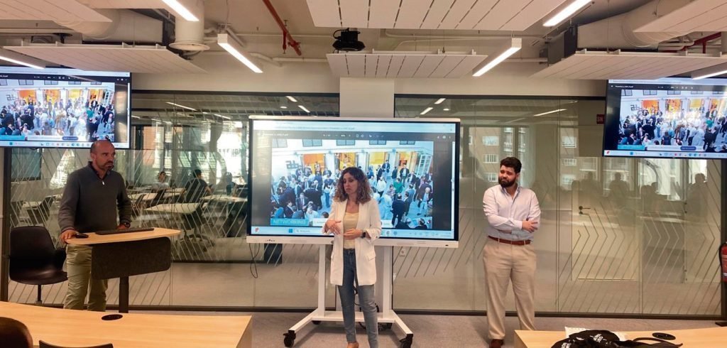 Los estudiantes del Máster en Ingeniería de Caminos de la UAX conocen la labor del Colegio y las oportunidades de precolegiación