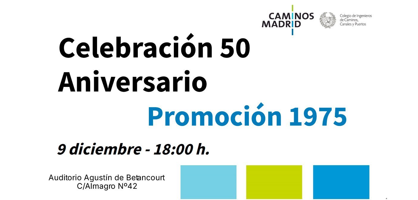 Celebración 50 Aniversario Promoción 1975