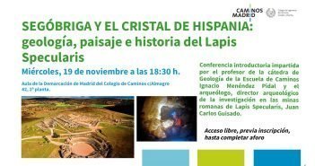 Conferencia SEGÓBRIGA Y EL CRISTAL DE HISPANIA: geología, paisaje e historia del Lapis Specularis