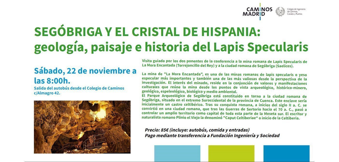 Visita SEGÓBRIGA Y EL CRISTAL DE HISPANIA: geología, paisaje e historia del Lapis Specularis