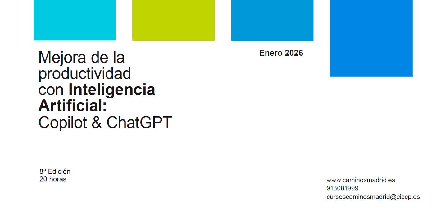 Mejora de la productividad con Inteligencia Artificial: Copilot & ChatGPT