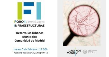 Foro Infraestructuras Desarrollos Urbanos Comunidad de Madrid