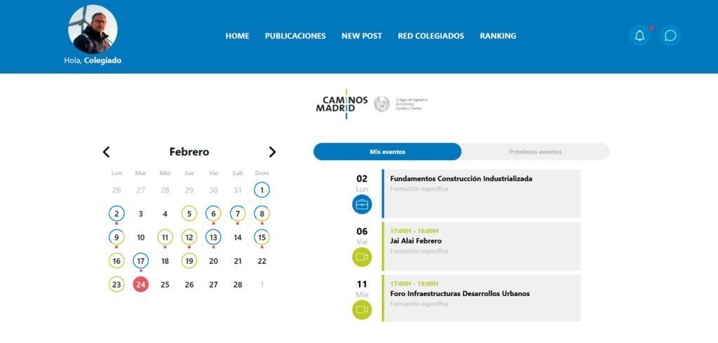 Caminos Madrid lanza “Mi Área”, un nuevo espacio participativo con sistema de puntos