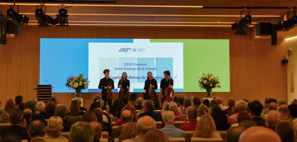 Caminos Madrid reúne a sus colegiados en el XXIII Concierto de Santo Domingo de la Calzada
